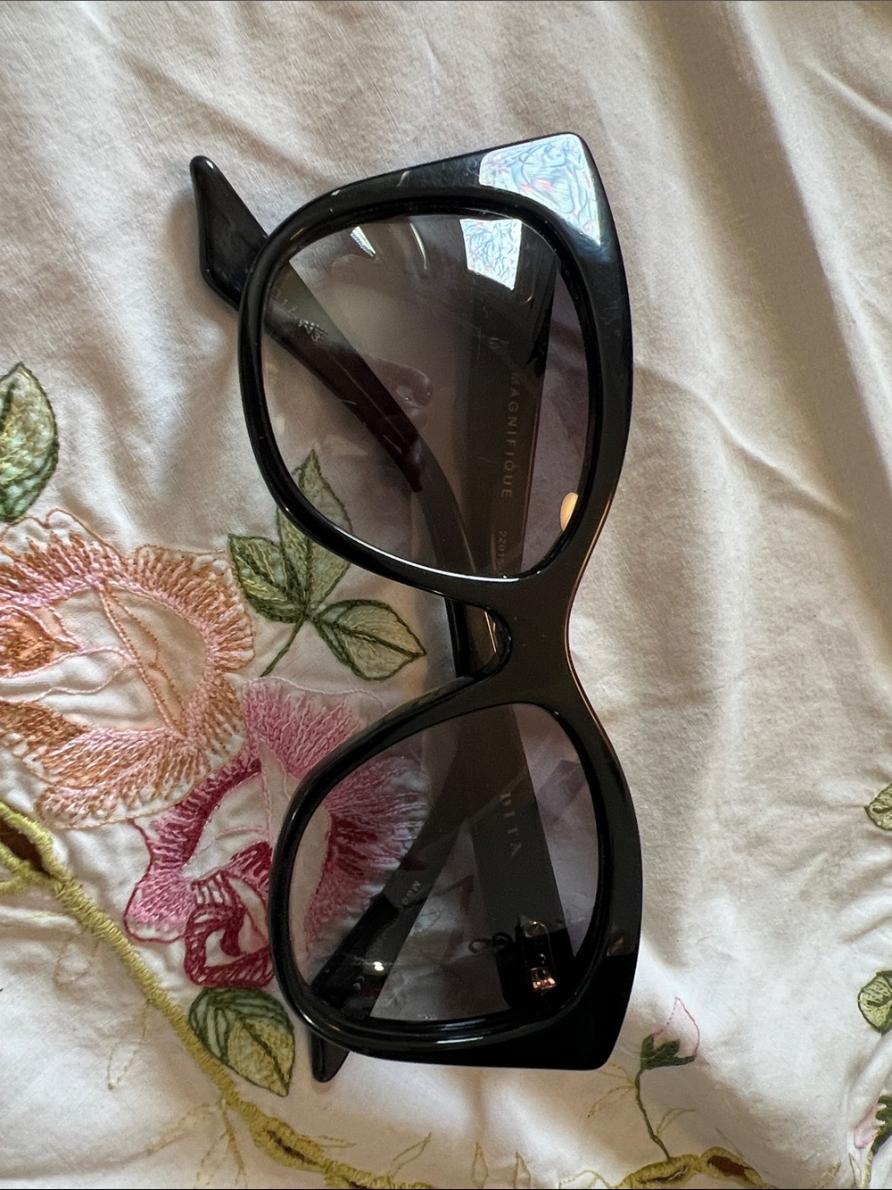 DITA Black Cat-Eye Sunglasses - Stylish Women’s Eyewear